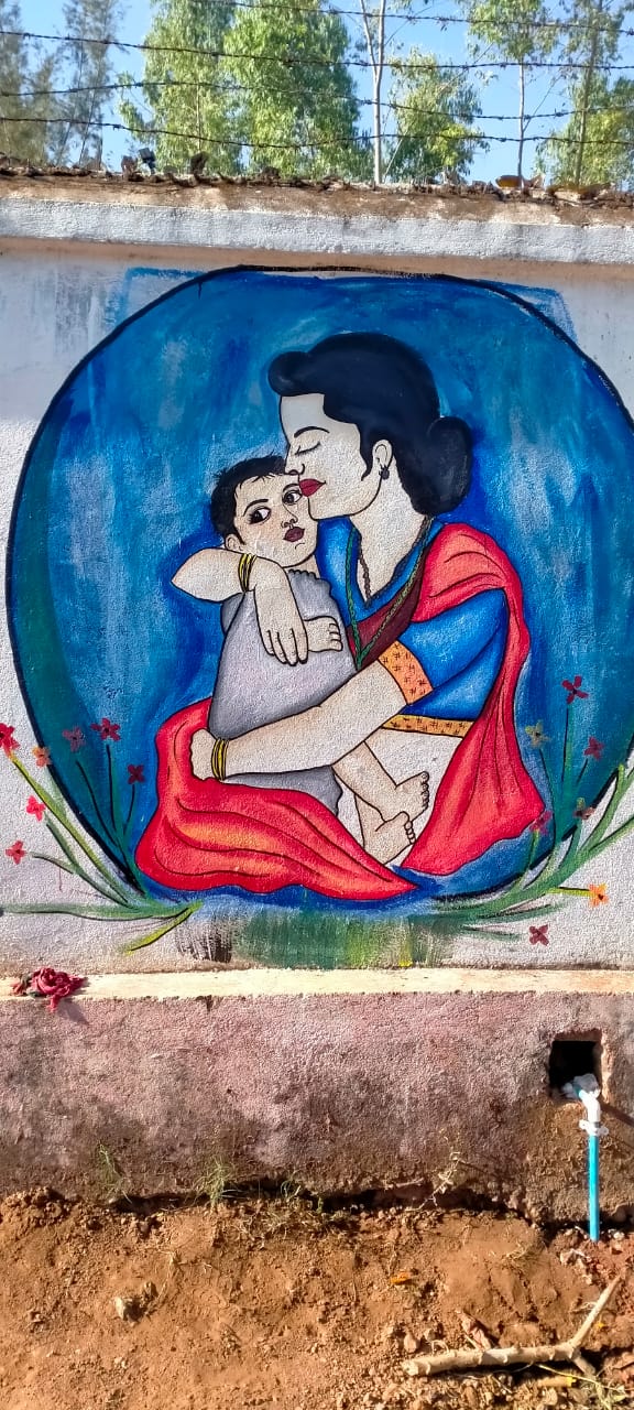 ART By CHANDAN-One of our school children