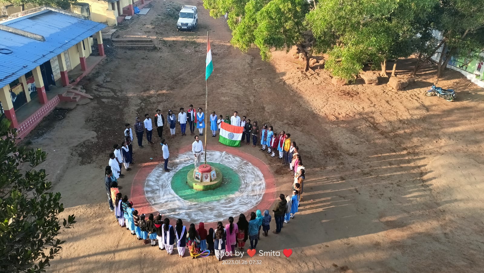 Celebration of Republic Day by Children
