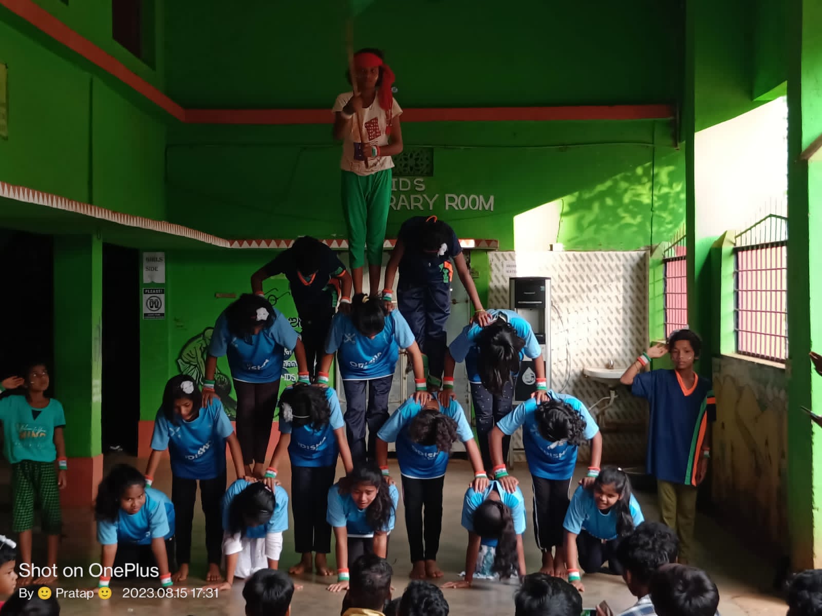 Children are Practicing for Independence Programme
