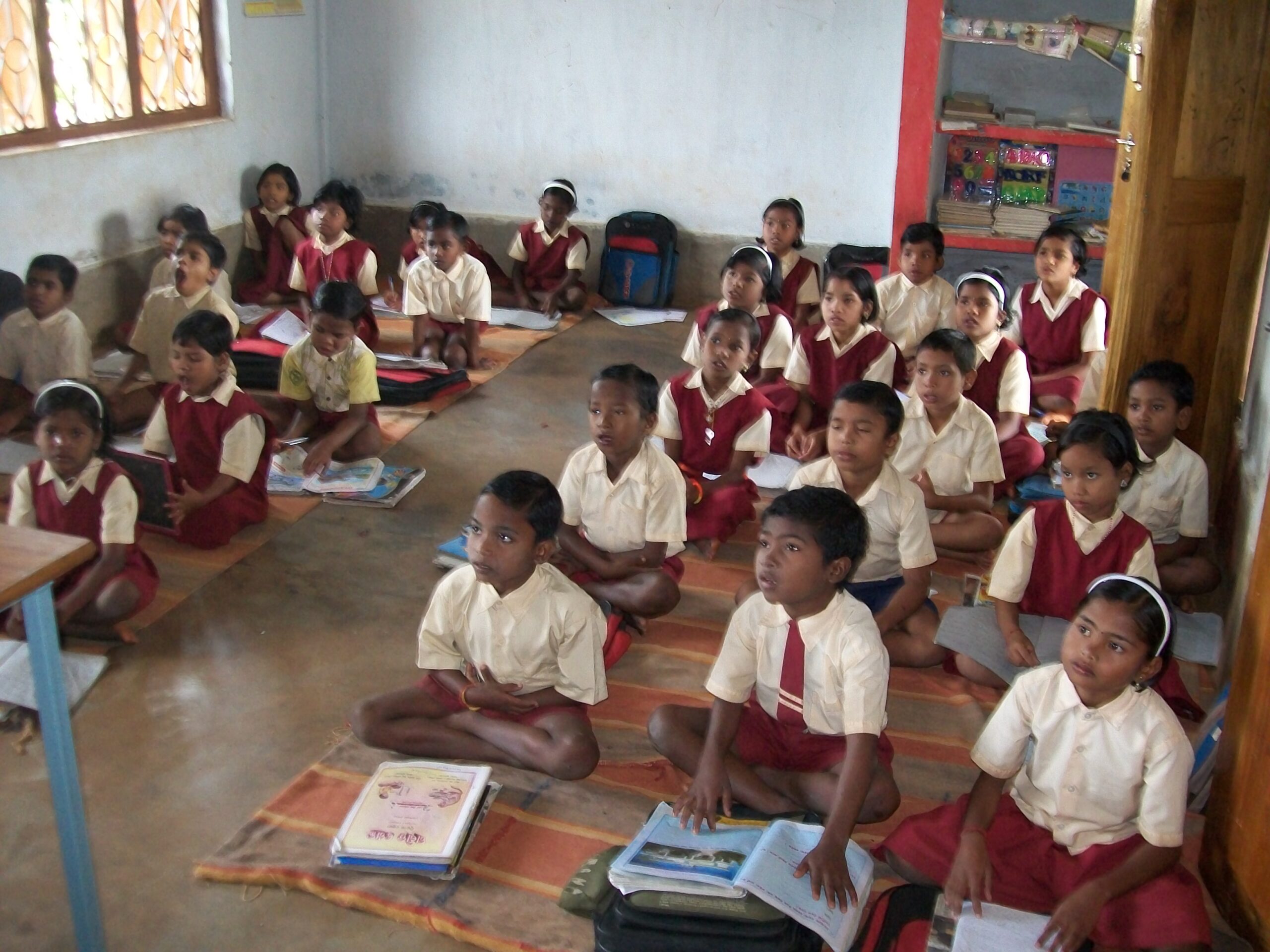 Children in the class