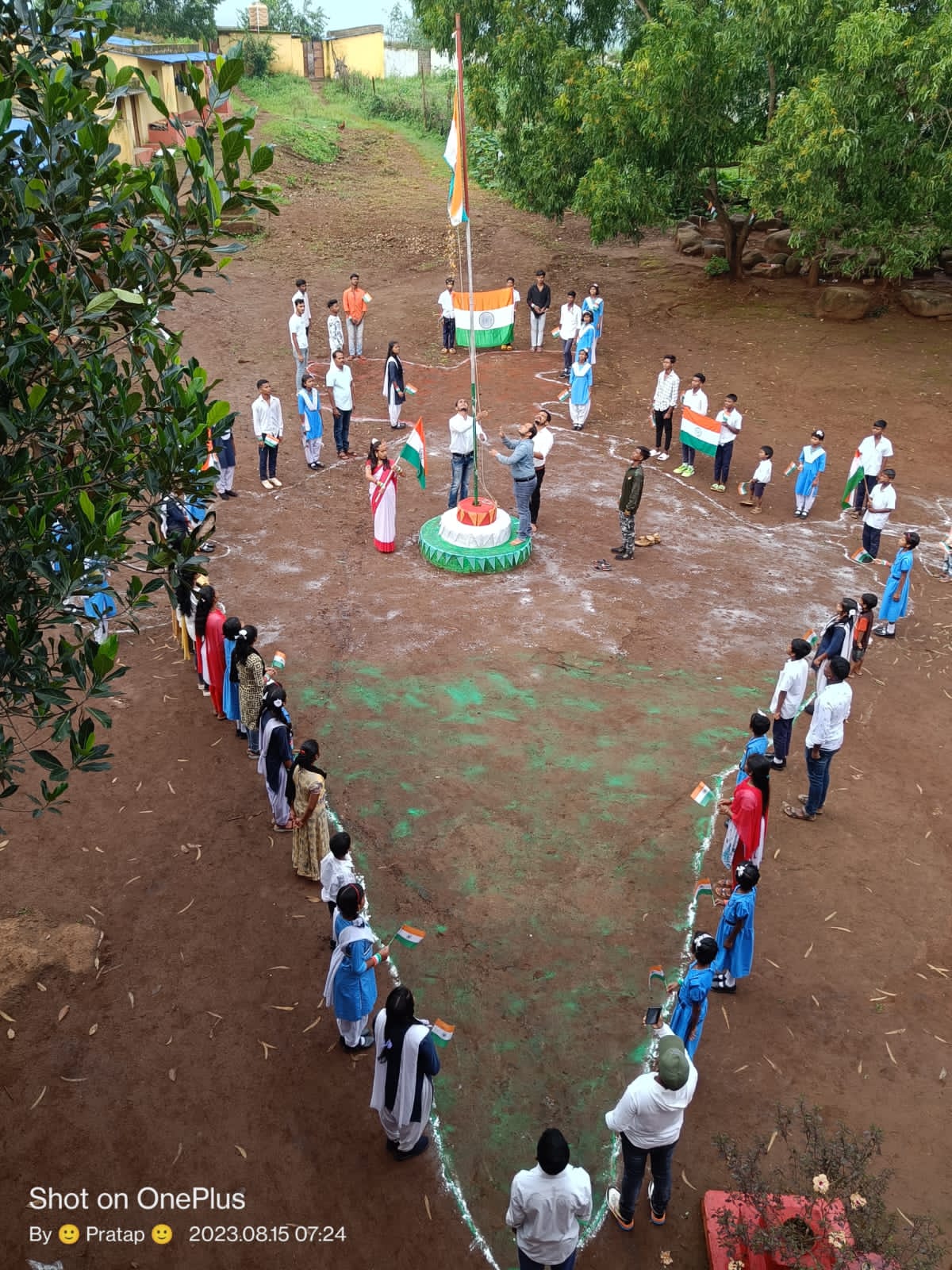 Flag hosting on 15th august by guest(15.08.23)